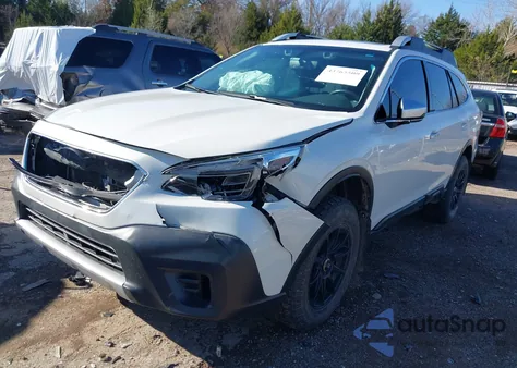 2020 Subaru Outback Touring z USA, uszkodzony, nr VIN 4S4BTAPC3L3215442